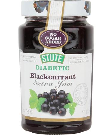Stute Jam Selection - Handpick Your Favourite Flavours | Low Sugar High Taste | Apricot Blackcurrant Morello Cherry | Diabetic-Friendly Jams for Healthier Treat | 6 Pack - 430g Each - Buy Online on GoSupps.com