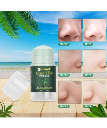 Shop Green Tea Stick Mask - Deep Cleansing & Hydrating - Natural Ingredients for All Skin Types - Buy Online on GoSupps.com