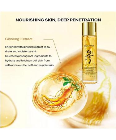  JASUBAI 3 Pack Anti Ageing Serum Ginseng Peptides Serum Anti Wrinkle Ginseng Serum Skin Rejuvenation Anti Ageing Skin Firming Products with Ginseng Ginseng Essence Water - Buy Online on GoSupps.com