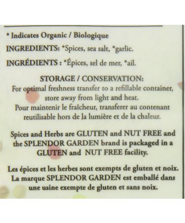 Splendor Garden organic Bbq Rub Seasoning 35.0 Gram 35 g (Pack of 1) - Buy Online on GoSupps.com
