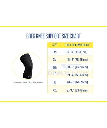 Buy Breg Neoprene Knee Support - Closed Back/Open Patella (Large) | International Shipping Available - Buy Online on GoSupps.com