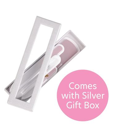 Shop Bona Fide Beauty Handmade Czech Glass Manicure Pedicure Gift Set - 4PC Rose Gold Set with Foot File Cuticle Pusher Mini & Regular Nail File - Perfect Gift for Women | International Shipping Available - Buy Online on GoSupps.com