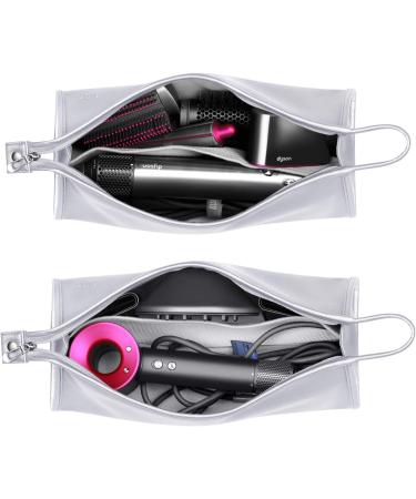 BUBM Travel Case for Dyson Airwrap - Portable Waterproof Storage Bag for Dyson Hair Styling Tools - Silver - Buy Online on GoSupps.com