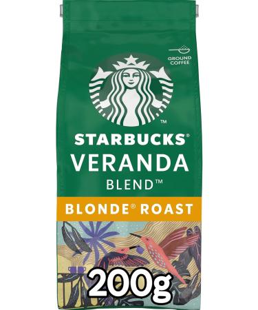 STARBUCKS Veranda Blend Blonde Roast Ground Coffee 200g (Pack of 6) - Buy Online on GoSupps.com