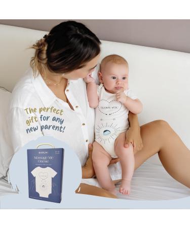 Massage Me! Baby Onesie Relief for Constipation Gas Colic & Better Sleep | Perfect Newborn & Infant Gift - Buy Online on GoSupps.com