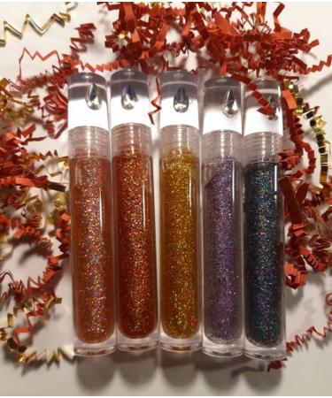 10 Pack 5ml Empty Lip Gloss Tubes with Wands | Transparent Containers for DIY Lip Gloss | Clear Crystal Design with Rubber Stoppers - Buy Online on GoSupps.com
