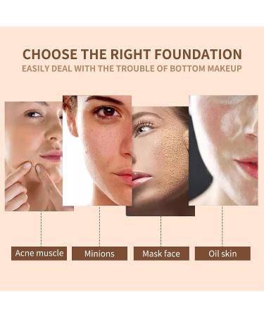 Uodo Liquid Foundation Uodo Moisturizing Light Foundation Uodo Liquid Foundation Vodo Foundation Long Lasting Oil Control Matte Foundation (Natural) - Buy Online on GoSupps.com