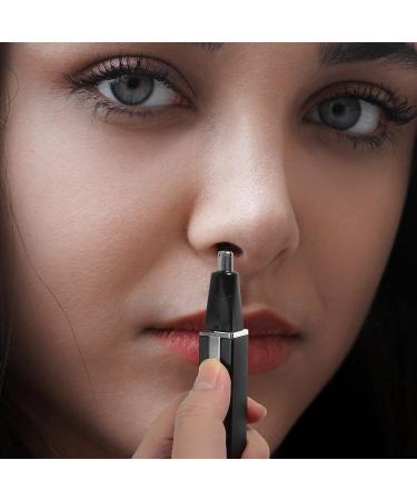 Nose Hair Trimmer & Portable Spray Bottle Keychain - Dual Blade Waterproof Hair Clipper for Men | Hair Removal & Grooming Essentials - Buy Online on GoSupps.com