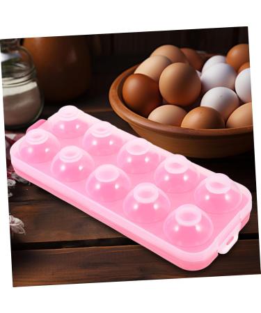 Healeved Refrigerator Egg Trays Egg Holder for Fridge Egg Container Storage Box Food Plastic Box - Buy Online on GoSupps.com