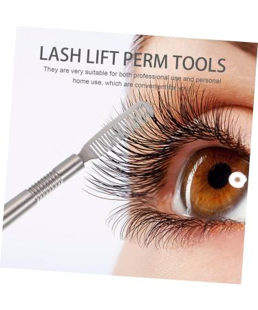 Buy Hemoton 2pcs Eyelash Separator & Lengthening Mascara Brush - Multipurpose Stainless Steel Lash Applicator Tool for Perfect Eye Makeup - Buy Online on GoSupps.com