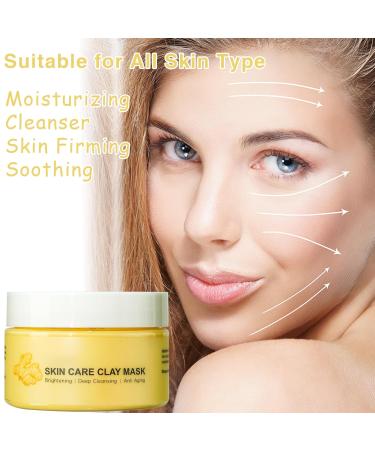 Shop Turmeric Face Clay Mask & Oil Skincare Kit | Vitamin C Deep Cleansing Overnight Mask for Pores Hydrating Turmeric Serum & Oil for Radiant Skin - Buy Online on GoSupps.com