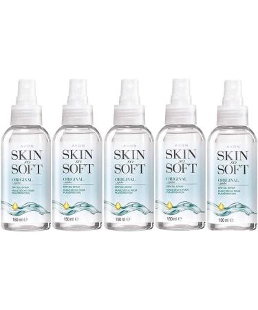 Skin so Soft Original Dry Oil Spray with Jojoba 150ml pack 5 Scent free 150 ml (Pack of 5) - Buy Online on GoSupps.com