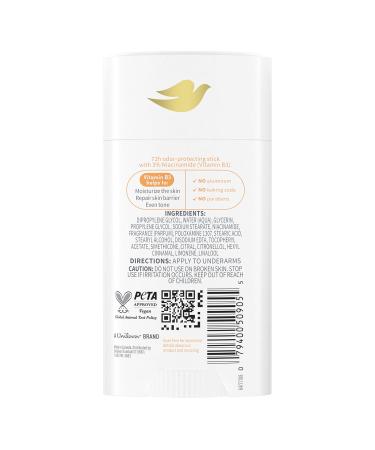 Dove VitaminCare+ Aluminum Free Deodorant Stick for 72H Odor Protection Peaches & Shea Butter Breathable Deodorant for Women 2.6 oz Peaches + Shea Butter 2.6 Ounce (Pack of 1) - Buy Online on GoSupps.com