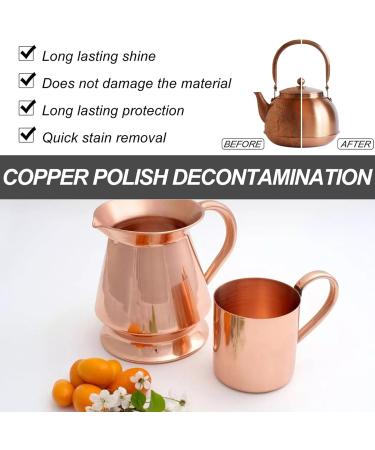 Copper Polishing Cream | Gently Copper Cleaner for Pots Rust Removal for Metal 100 Ml Cleans Without Scratching for Kitchen Accessories Jewelry Watches Instruments for Brass Littryee - Buy Online on GoSupps.com