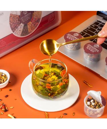  HQZMCTE Premium Mulberry Leaf Goji Berries Orange Bark Etc. Combined Tea 300g (20g x 15)/10.58oz - Buy Online on GoSupps.com