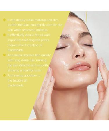 Cleansing Oil Nettoyant et D maquillant Visage A l'Extrait de Calendula Officinalis Huile Nettoyante en Profondeur Nettoie en Douceur le Visage et D maquille les Yeux et les L vres - Buy Online on GoSupps.com