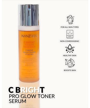  G n rique NANZSKIN C BRIGHT PRO GLOW TONER SERUM - Buy Online on GoSupps.com