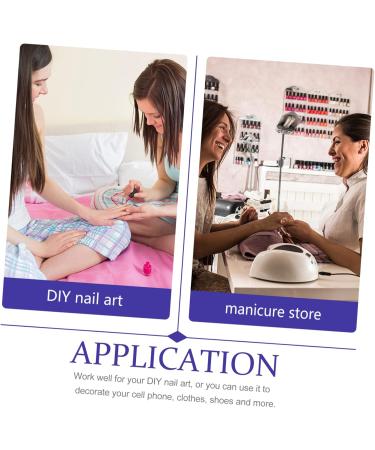 Beavorty Nail Art Crystal Cup Cosmetics Glass Jars Lipstick Glass Jar Nail Polish Glass Jar Crystal Glass Jar Nail Art Glass Cup Nail Polish Glass Cup Nail Art Glass Jar Manicure Hand Model 6.5x8cm Blue - Buy Online on GoSupps.com