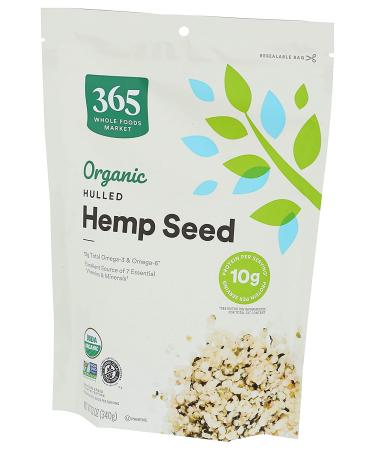 365 by Whole Foods Market Organic Hemp Seed - 12 Ounce | Premium Quality - Buy Online on GoSupps.com