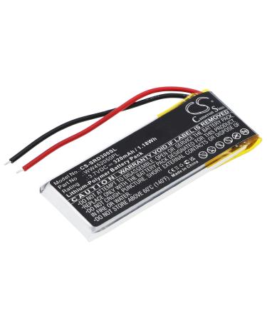 WW452050PL_C 320mAh Battery Compatible with Q3 Q1 3.7V