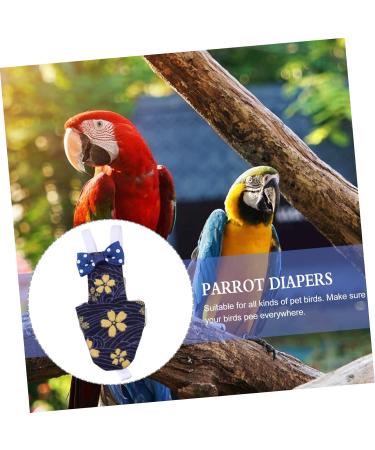 Shop Bcoath Parrot Diaper & Flight Suit - Comfortable Pet Bird Clothing for Nymphensittich & Parrots | International Shipping - Buy Online on GoSupps.com