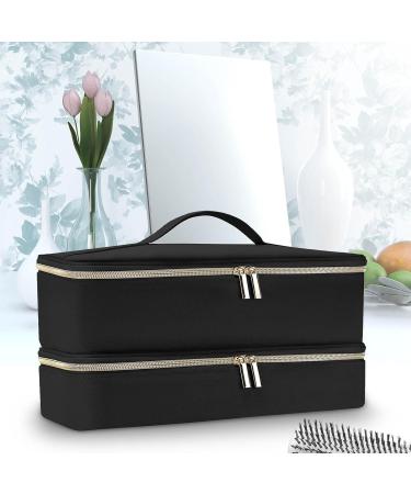 Amagogo Hair Dryer Bags Large Capacity Double Layer Carrying Case for Bathroom Home - Buy Online on GoSupps.com