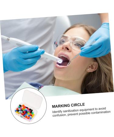 GATUIDA 800 STK Tooth Coloring Code Rings - Color-Coded Orthodontic Accessories (5 Colors 0.3x0.3cm) - International Delivery Available - Buy Online on GoSupps.com