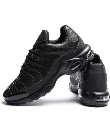 Mevlzz Men's Air Running Shoes - Low Top Basketball Sneakers, Size 11, All Black - Buy Online on GoSupps.com