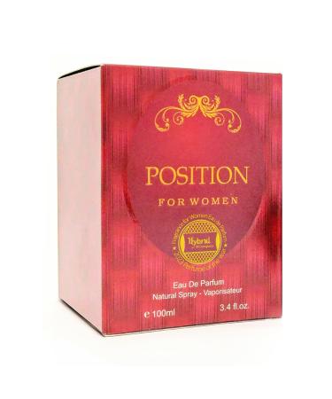 Hybrid & Company Position for Women Eau De Parfum Natural Spray Sensual Scent 3.4 Fl Oz Position 3.4 Fl Oz (Pack of 1) - Buy Online on GoSupps.com