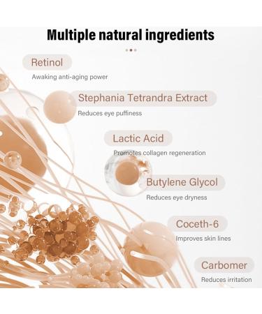  Alisvia Retinol repairing eye cream intensive anti-aging treatment visibly reduces fine lines and wrinkles deeply hydrates for soft and supple skin - Buy Online on GoSupps.com