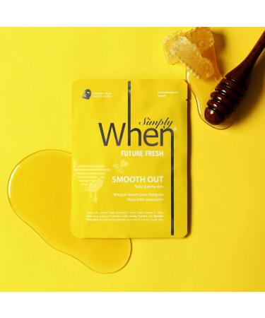 Buy Simply When Ultra-Soft Cotton Linter Facial Sheet Mask (5 Pack) - Smoothing & Hydrating - International Shipping Available - Buy Online on GoSupps.com