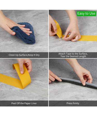 MILEQEE Double Sided Tape Heavy Duty  Universal High Tack Strong Wall Adhesive with Fiberglass Mesh  Super Sticky Resistente Clear Tape  Easy Use Mounting Tape (0.59 x 66FT) - Buy Online on GoSupps.com