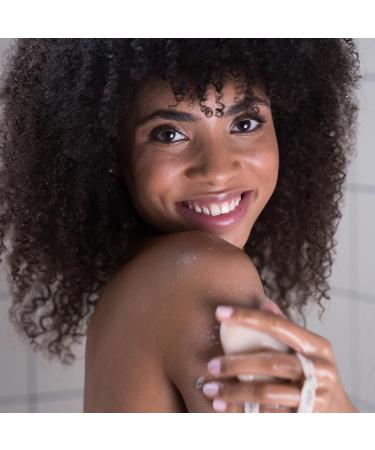 Foamie Solid Facial Cleanser with Jojoba Pearls & Apricot Kernel Oil - 60g + Free Oat Milk & Papaya Test Sample - Premium Peeling Effect - Buy Online on GoSupps.com