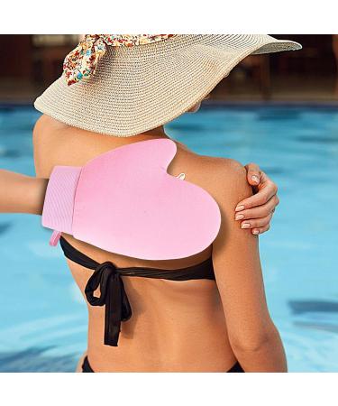 bronzant sans soleil applicateur de bronzage sans soleil | applicateur de bronzage doux pour peaux sensibles maison douche voyage femmes hommes visage jambes dos lit rose - Buy Online on GoSupps.com