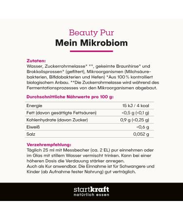 Starting Force 1000ml Microbioma Planterment Beauty - 31 Living Bacterial Strains | Pure & Natural Microorganisms - No Artificial Additives - Buy Online on GoSupps.com