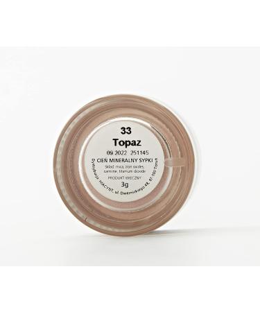  La Rosa La Rosa Mineral Eyeshadow No. 33 Topaz 3g - Buy Online on GoSupps.com