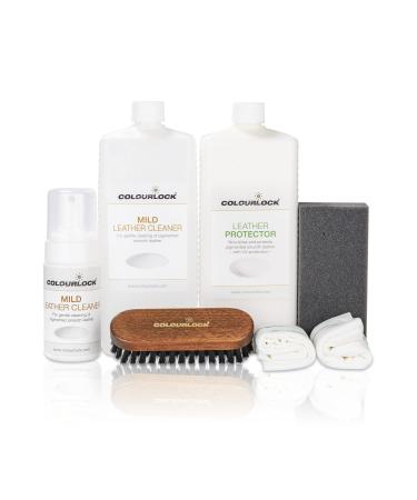 Colourlock Smooth Leather Care Set with Cleaner & Protector