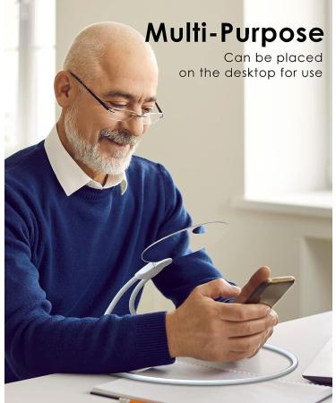 Hands Free Magnifying Glass for Neck Wear Magnifying Glass for Reading  Sewing  Cross Stitch  Inspection  Repair.(White) - Buy Online on GoSupps.com