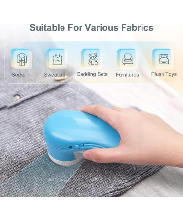Electric Lint Remover & Fabric Shaver - USB Charging Portable Debobbler for Clothes & Carpet | Best Fuzz Pill Remover - Buy Online on GoSupps.com