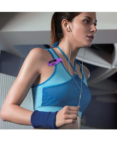HSWAI 3-Pack Clips Replacement for Fitbit Inspire 2 - Soft Silicone Clip Holder Accessory in Black/Blue/Purple - Buy Online on GoSupps.com
