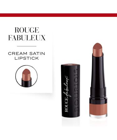 Bourjois Rouge Fabuleux Lipstick 005 Peanut Better 2.3g - Long-Lasting Color (Pack of 1) - Buy Online on GoSupps.com