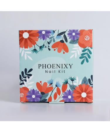 Phoenixy Gel Nail Polishes 24 Pcs 10ml Gel Nail Polish Set Pink Blue Black UV Gel Polish Soak-off Gel Polish Set Gel Nail Varnish Set Valentine's Day Gift Set for Women 24 pcs red yellow series - Buy Online on GoSupps.com