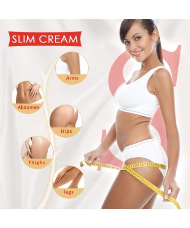 Hot Cream Fat Burning Belly Slimming Massage Cream for Women - 1 Pack - Buy Online on GoSupps.com