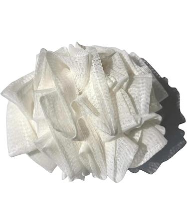2 in 1 Bath Loofah Sponge Portable Face Washing Shower Loofahs Mesh Pouf Suitable for Wet or Dry Brushing Men Women Bath Supplies - Buy Online on GoSupps.com