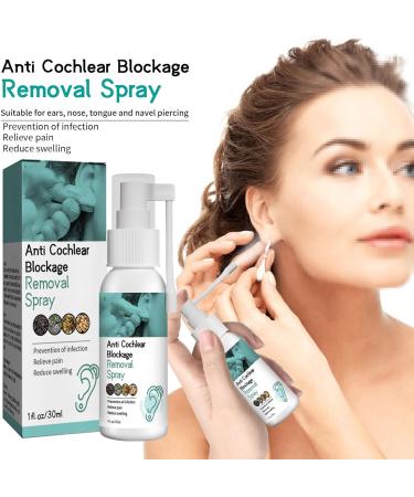 Anti Tinnitus & Earwax Removal Spray - 3PCS Set for Effective Cochlear Blockage Relief - Buy Online on GoSupps.com