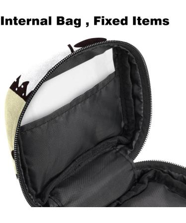 Storage Bags for Women's Essentials | Flower Patterns & Hedgehogs | Portable Menstrual Cup & Bandage Bags - Buy Online on GoSupps.com