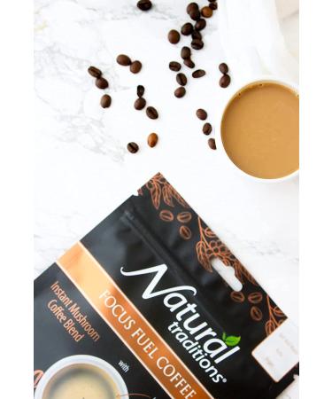 Organic Traditions Focus Fuel Coffee 5 oz - Boost Energy & Clarity - Buy Online on GoSupps.com