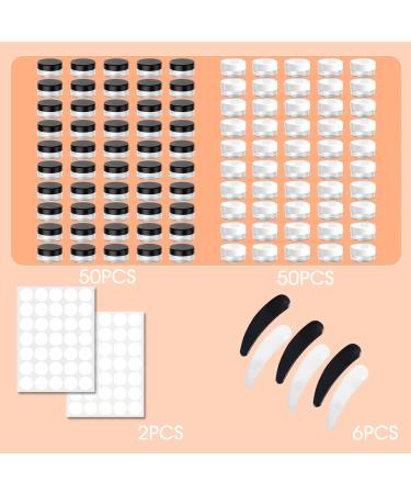 100 Pieces Plastic Jars 5g/5ml - Buy Online on GoSupps.com