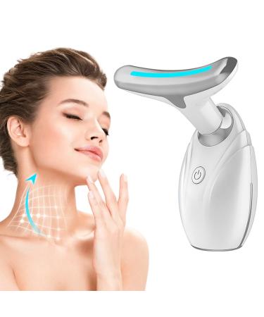 Face Massager  Red Light Therapy for Face and Neck to Fade Neck Lines and Wrinkles  Smooth Face and Neck  Reduce Double Chin