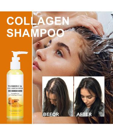 Turmeric Shampoo 200ml Shampooing au Curcuma Nettoie le cuir Chevelu Hydrate et Nourrit Lisse les Cheveux Secs et Cr pus Shampooing Traitant au Curcuma shampoos - Buy Online on GoSupps.com